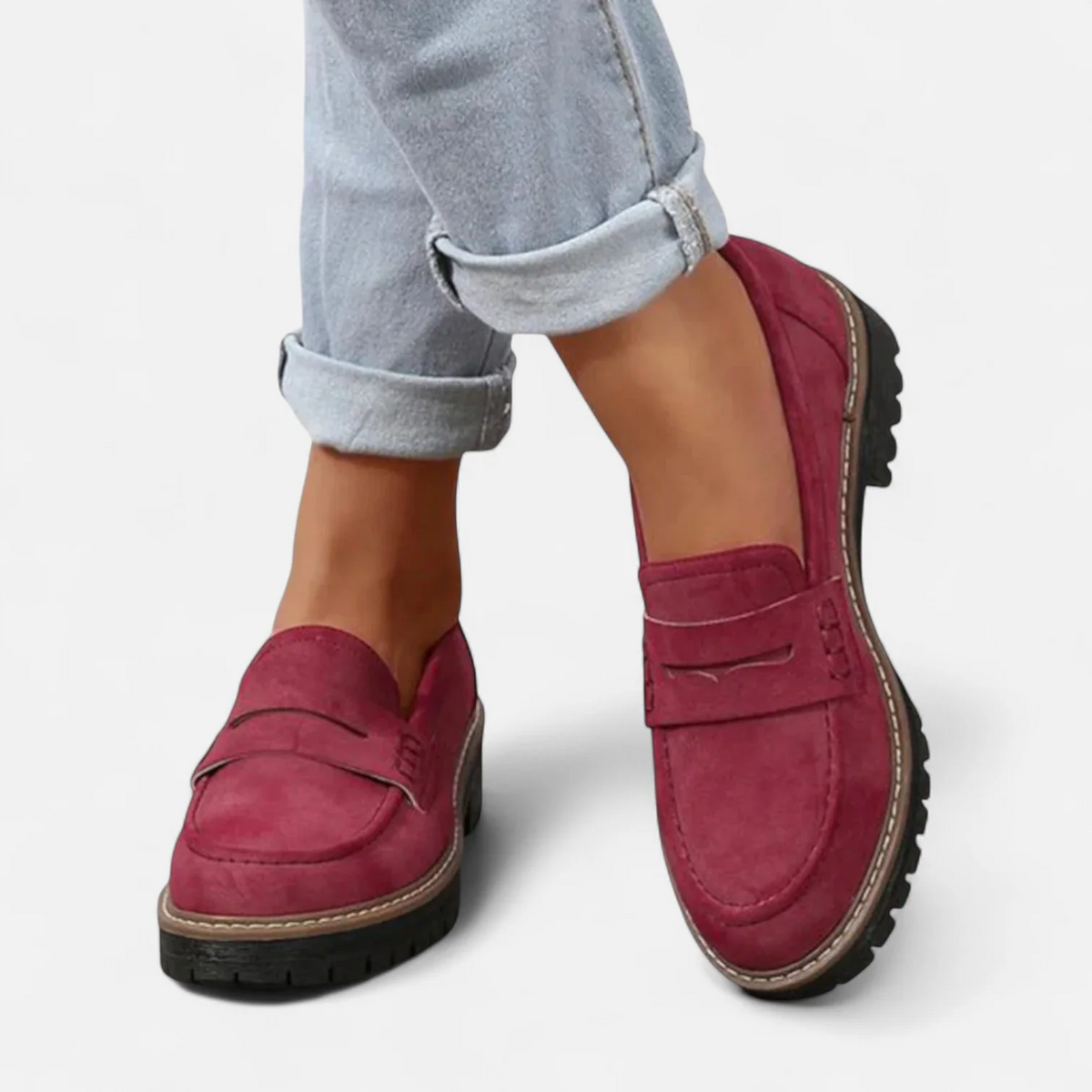 Skylar Premium Orthopädische Loafer mit Absatz