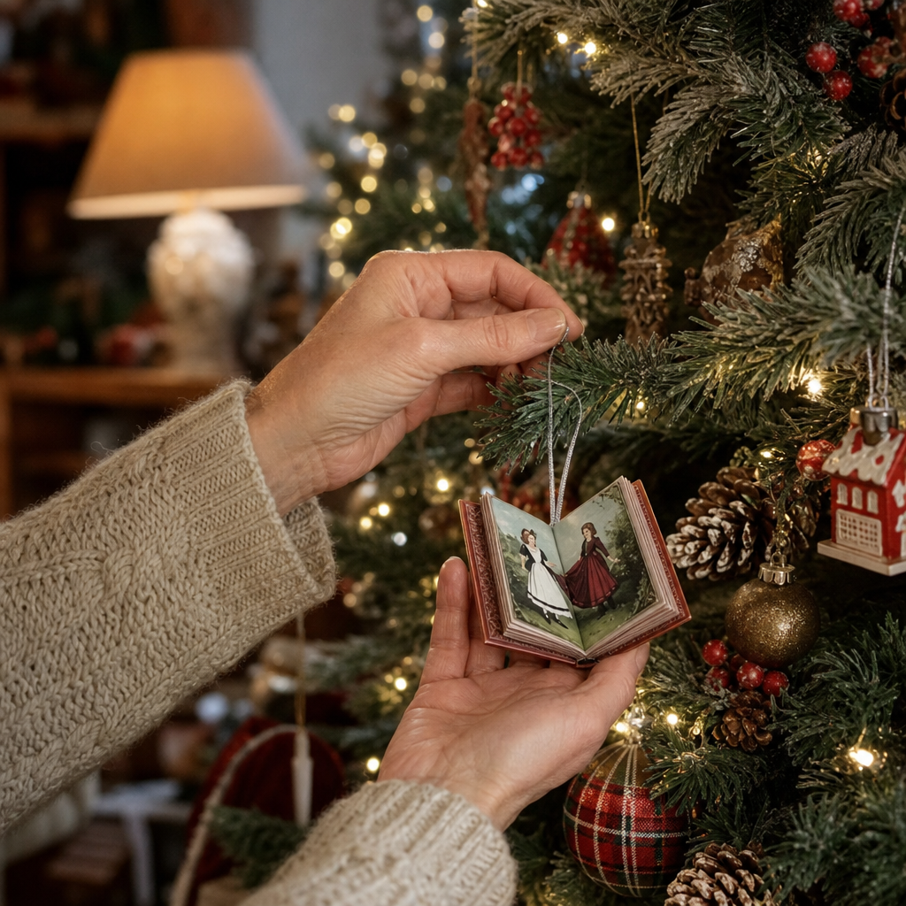Miniatur-Bücher Weihnachts-Adventskalender