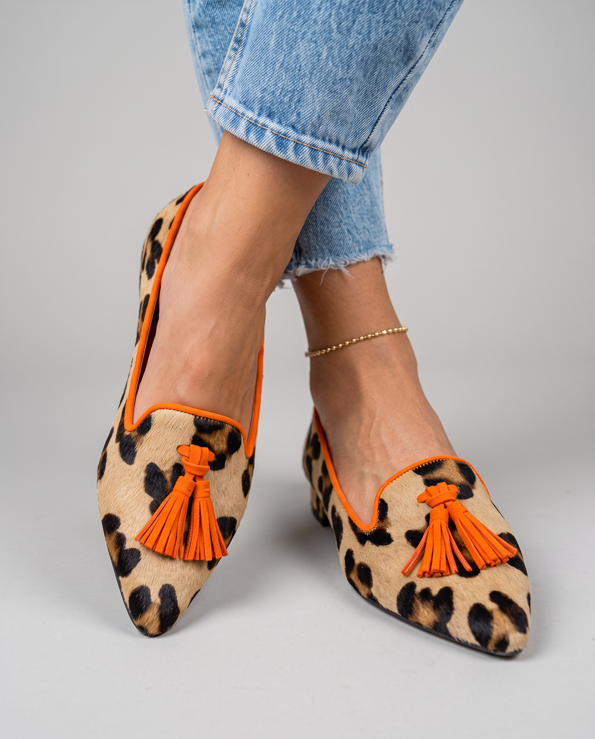 Livia Spitze Slip-On Ballerinas