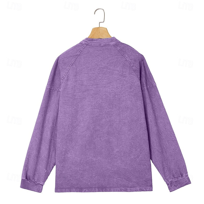 Colby Vintage Washed Henley Shirt