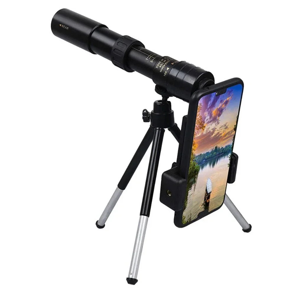 10–300× Zoom HD tragbares Hochleistungsteleskop für Beobachtungen auf große Entfernungen