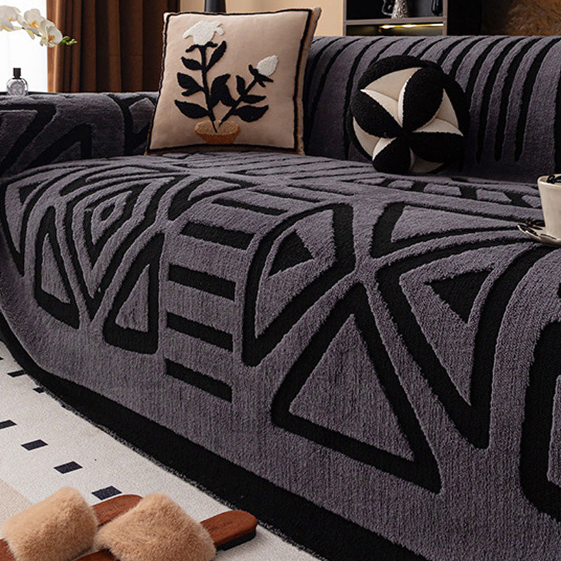 Sofabezug aus weichem Plüsch & rutschfest – 9 Farben, 5 Größen (180x130cm bis 180x420cm) – Eleganter Schutz für Sofa 1-4+ Personen