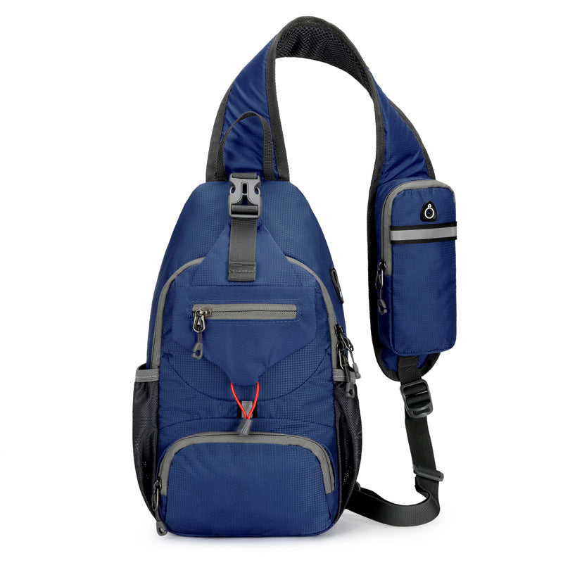 Herren Multi-Pocket Oxford Sling Crossbody Tasche