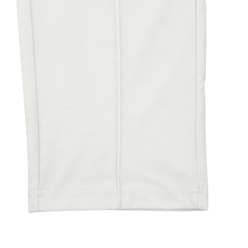 Herren Kordelzug Straight-Leg Hose