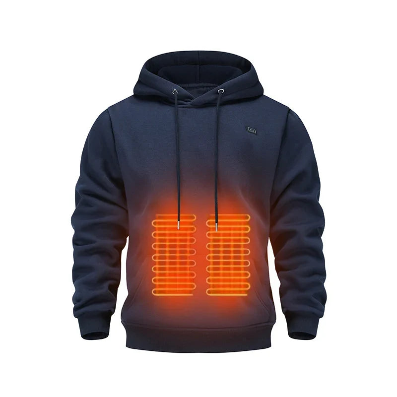 Unisex Beheizter Hoodie