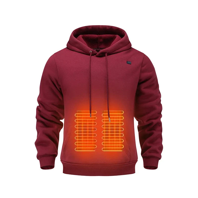 Unisex Beheizter Hoodie
