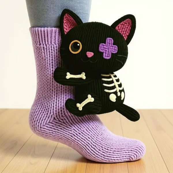 Selvine Socken mit Tiermuster
