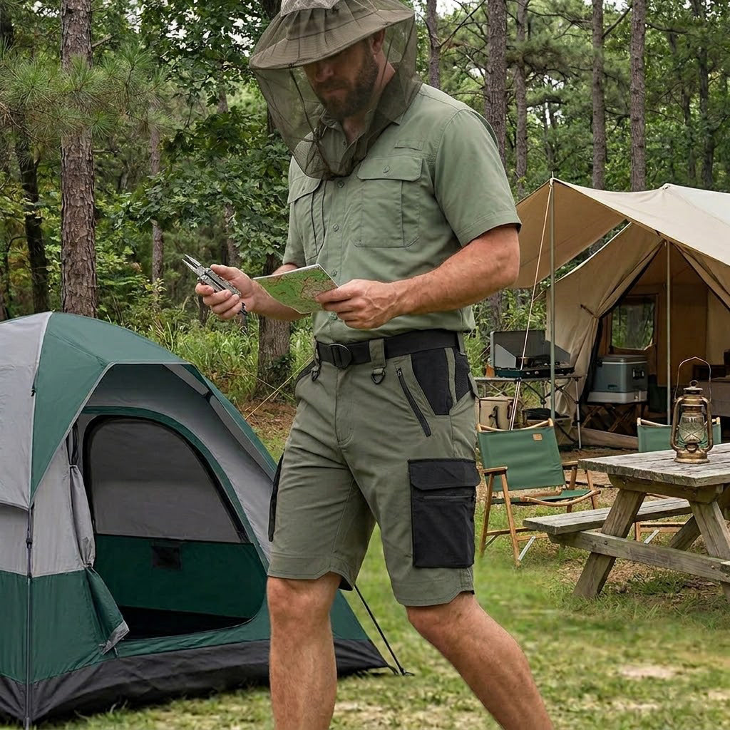 Taktische wasserdichte leichte schnelltrocknende Multitaschen-Shorts