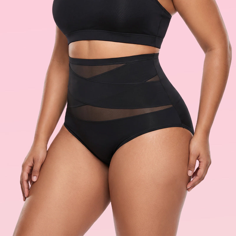 Unterwäsche mit hoher Taille für Damen mit Bauchkontrolle