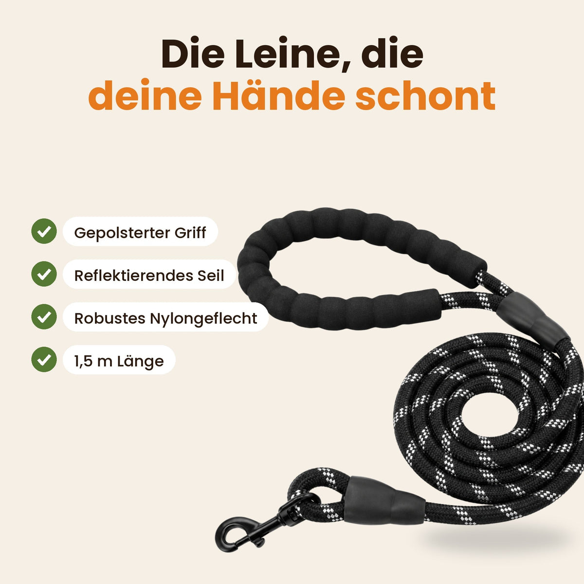 Gassi-Leine 1,5m