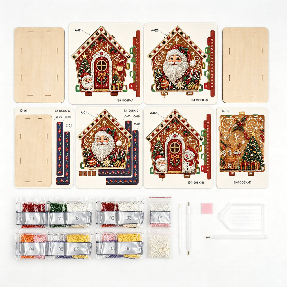 DIY Pearl Art Weihnachts-Kollektion