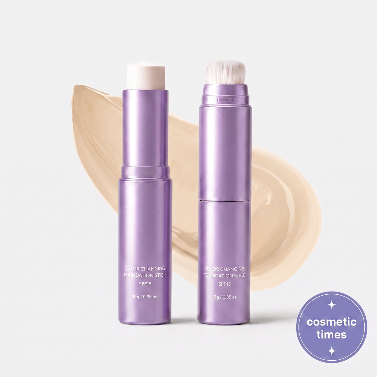 2-in-1 Farbwechselnder Foundation-Stick
