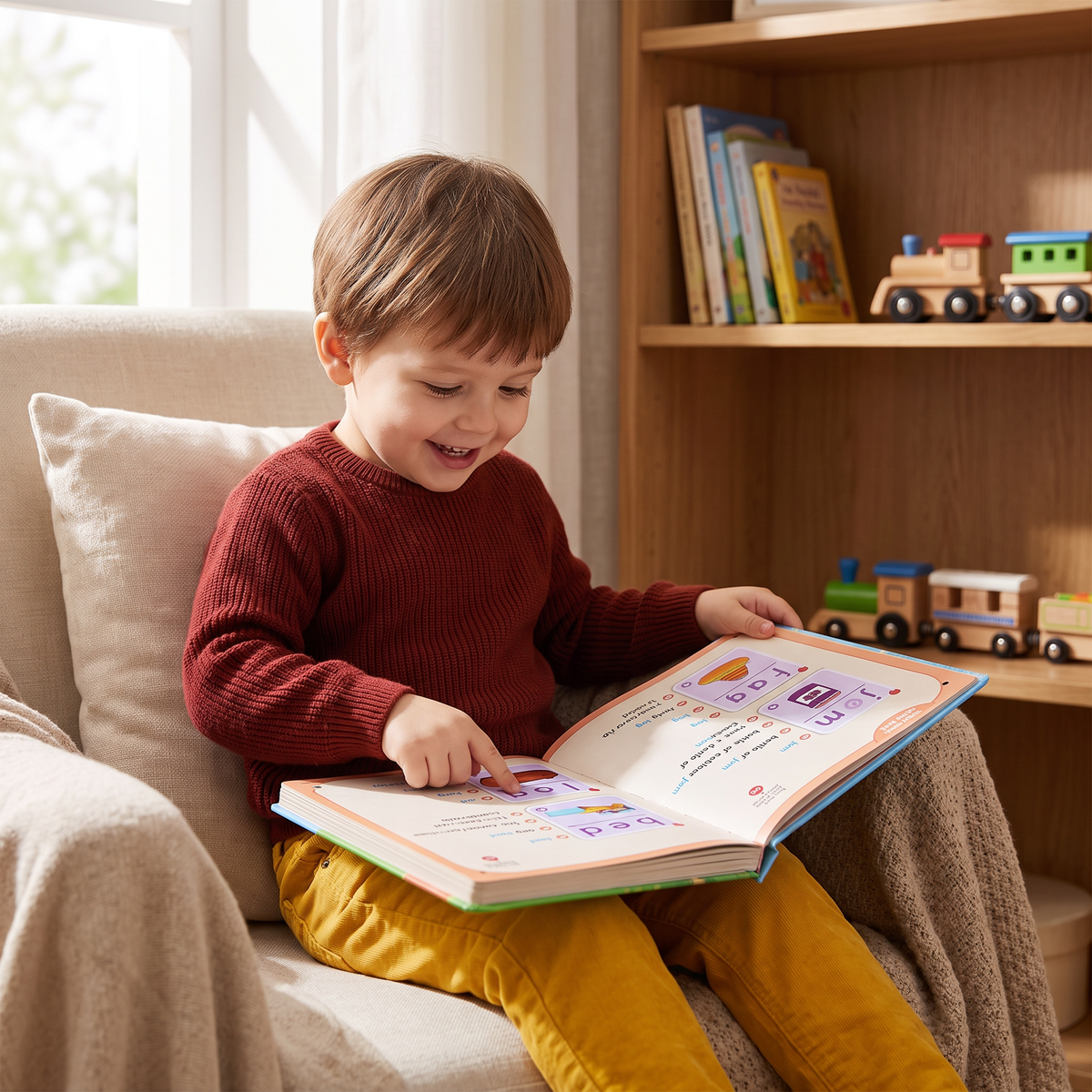 Mein erstes Leveled Reading Sound Buch – Interaktives Lesen & Literacy