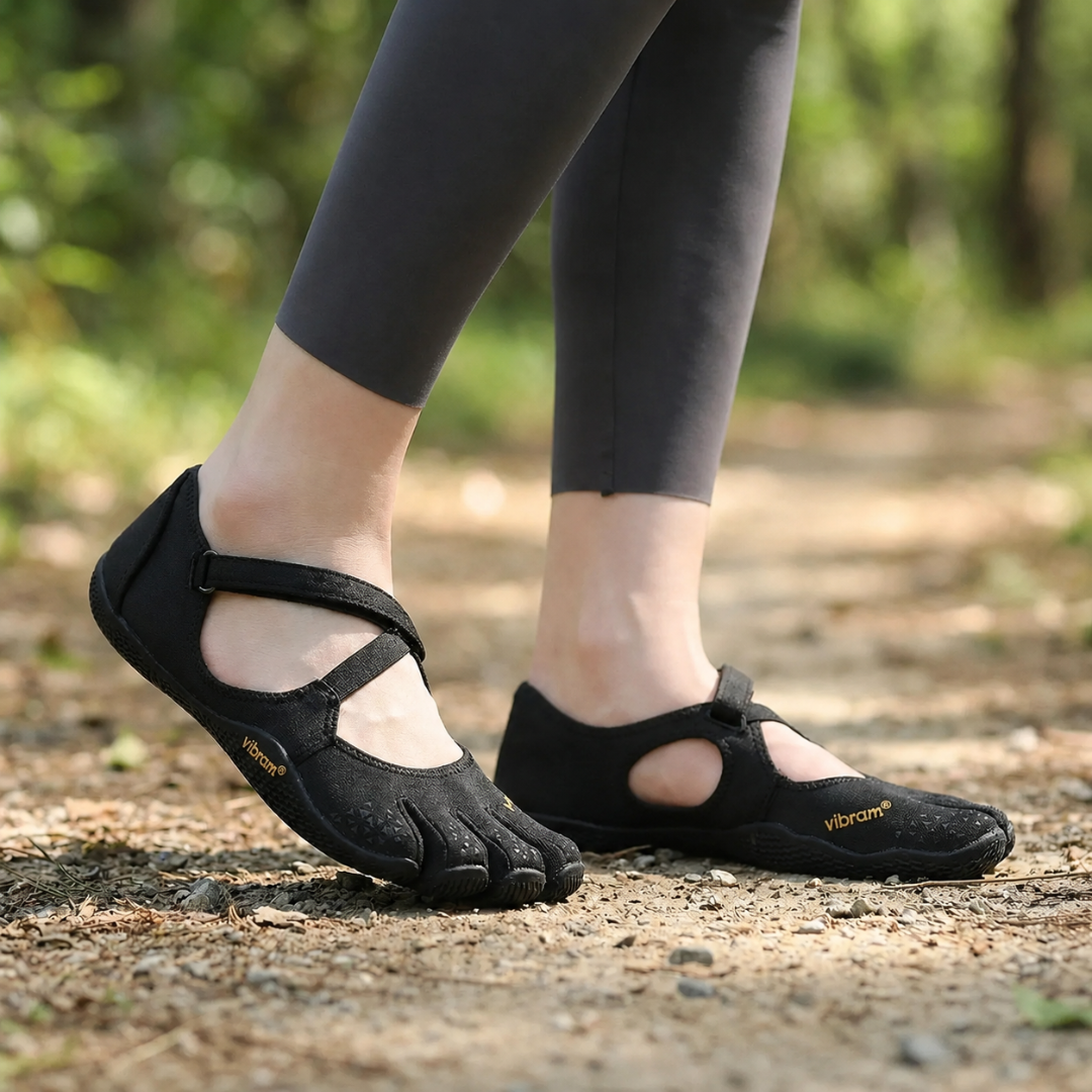 Drezma | Toevara Fünf-Zehen-Minimalschuh Flach