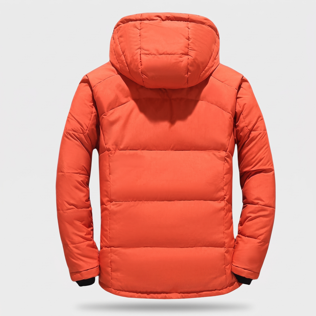 Herren-Pufferjacke - 7-Taschen-Daunenjacke mit Kapuze für den Winter