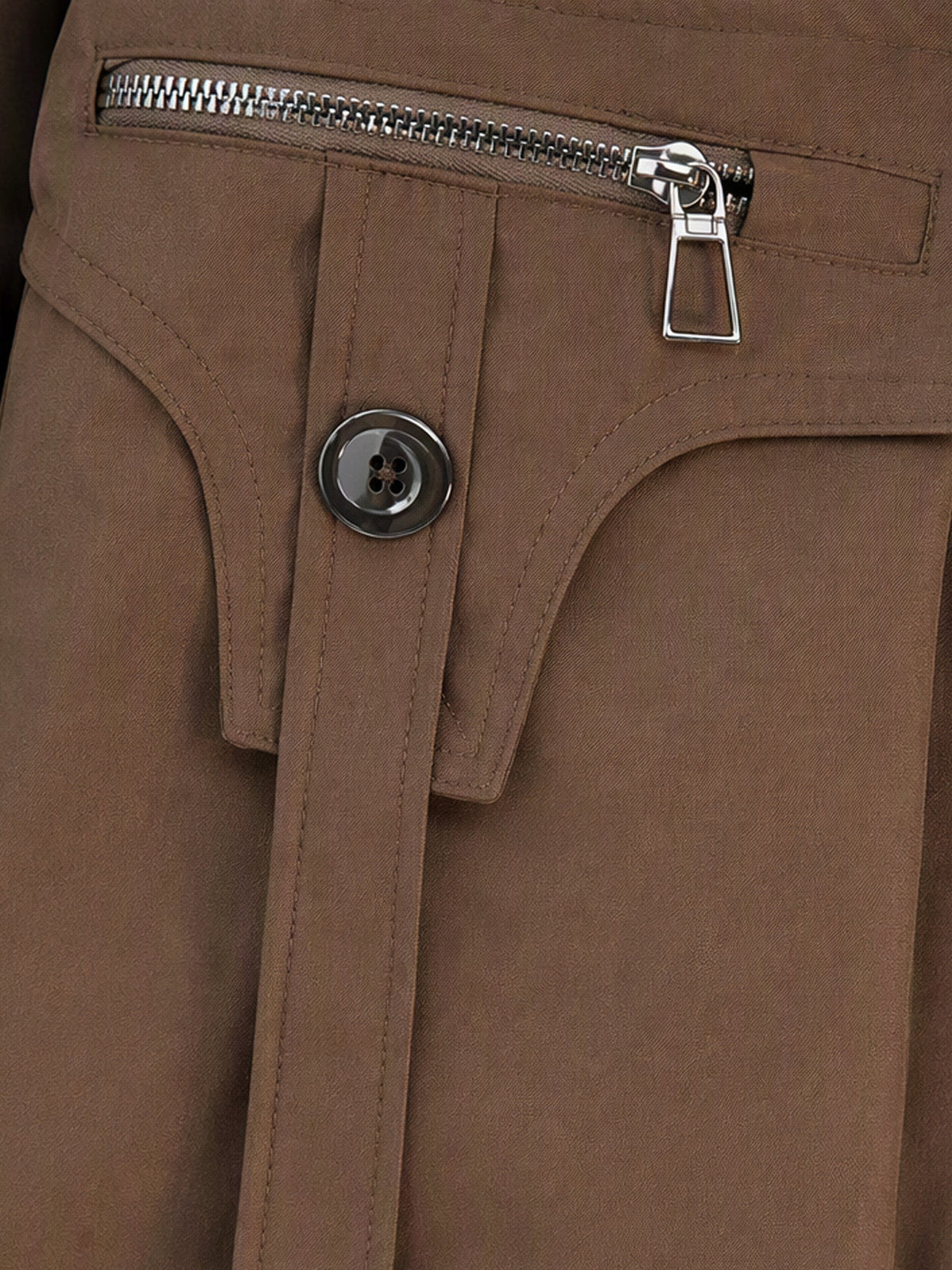 Damen Winter Kunstpelz Gefütterte Parka