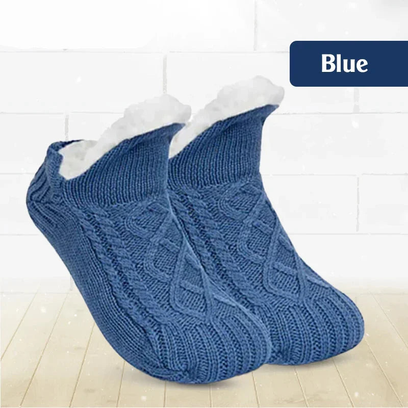 Gefütterte rutschfeste Thermosocken