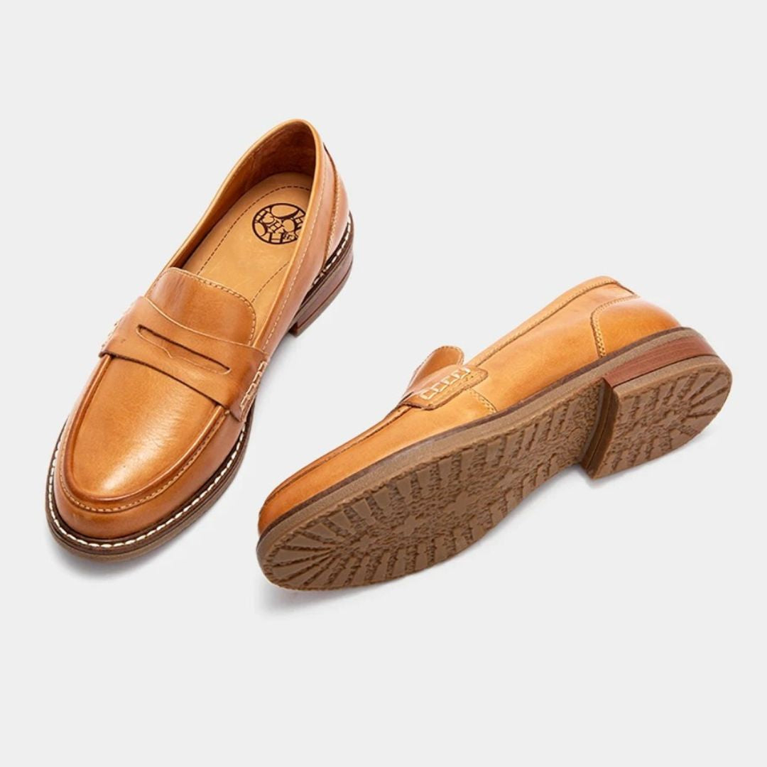 Valetta Orthopädische Leder-Loafer