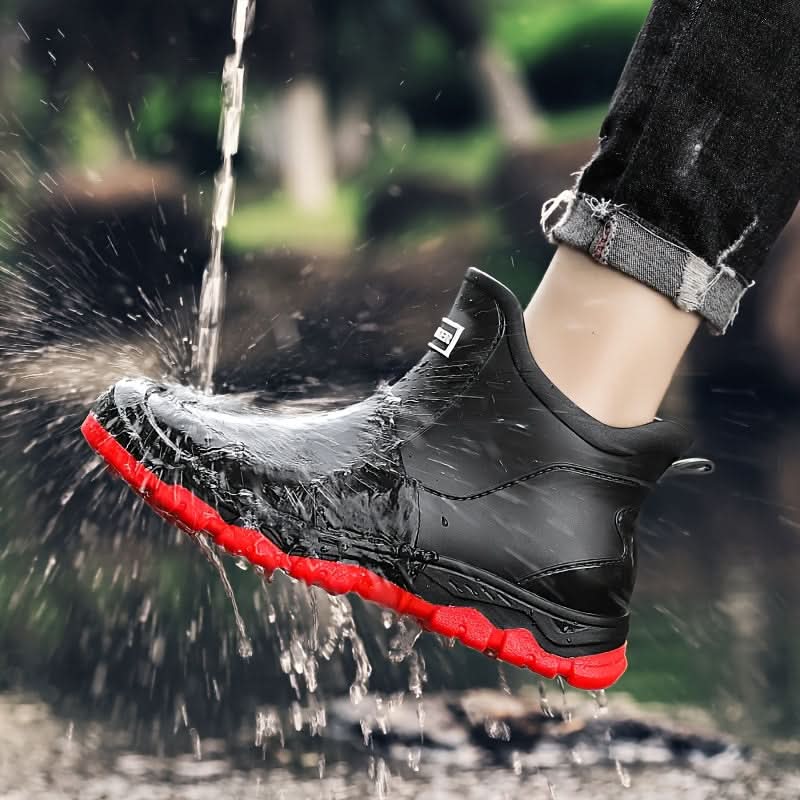 Wasserdichte Stiefel mit robustem Griff und Komfort für nasse Outdoor-Bedingungen
