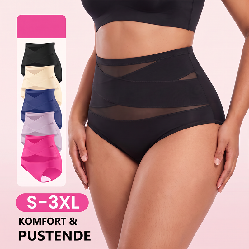 Unterwäsche mit hoher Taille für Damen mit Bauchkontrolle