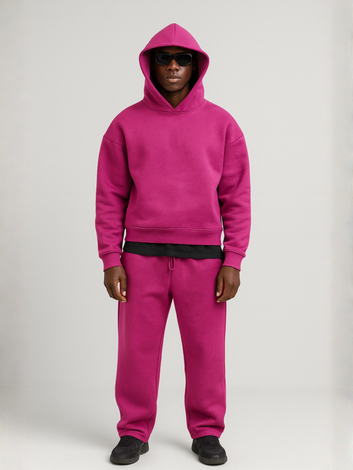 Oversize Hoodie Jogger Set für Herren