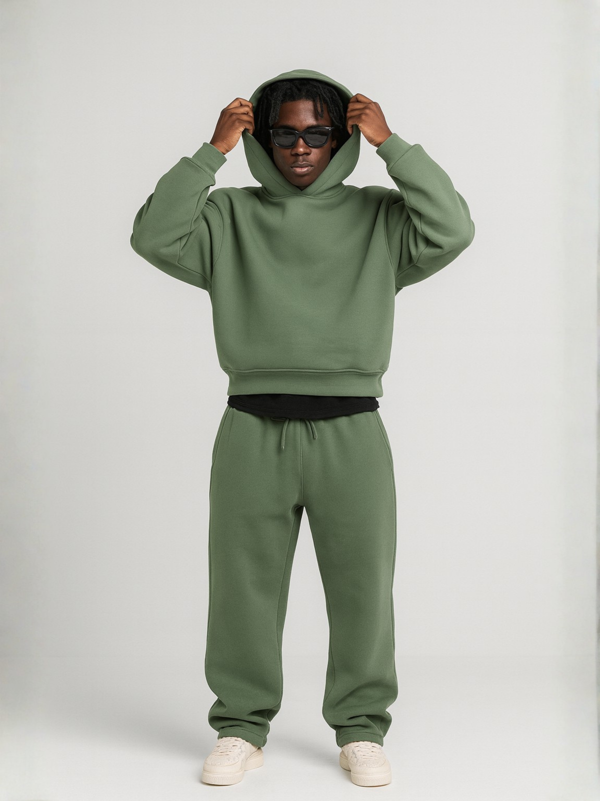 Oversize Hoodie Jogger Set für Herren