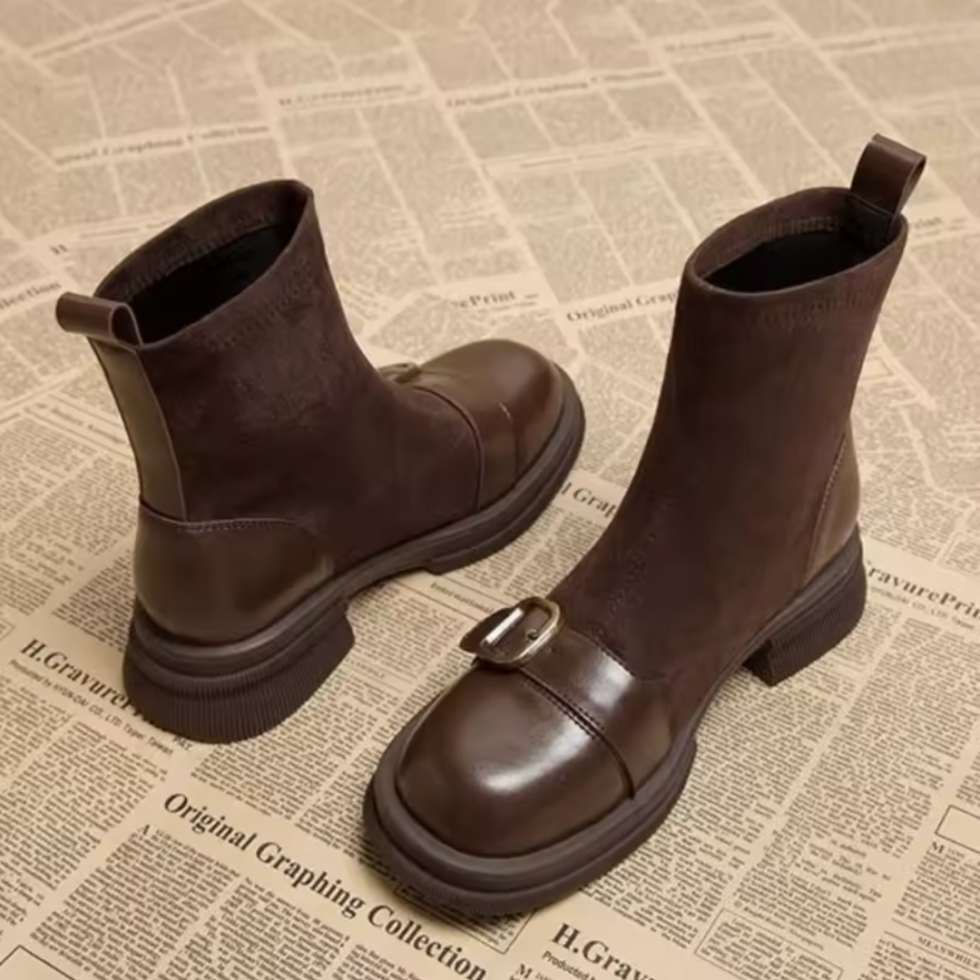 Wildleder Komfort Stiefel