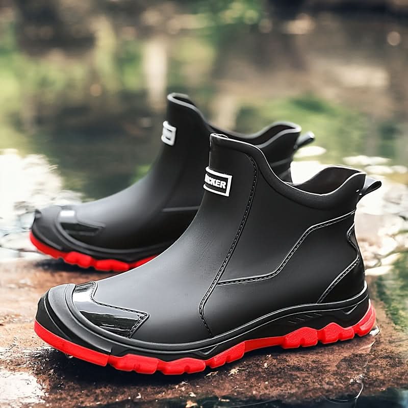 Wasserdichte Stiefel mit robustem Griff und Komfort für nasse Outdoor-Bedingungen