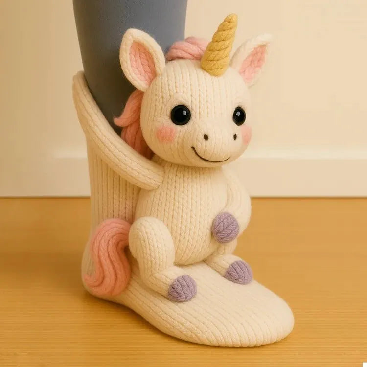 3D Tiersocken