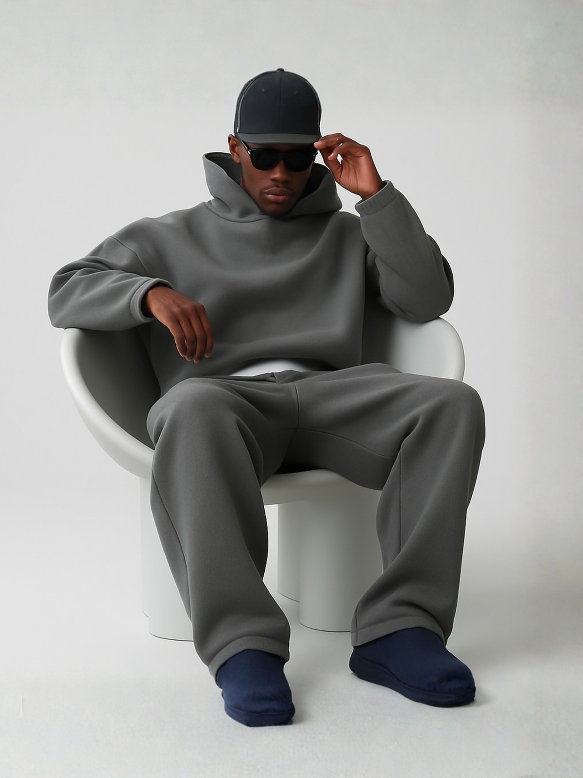 Oversize Hoodie Jogger Set für Herren