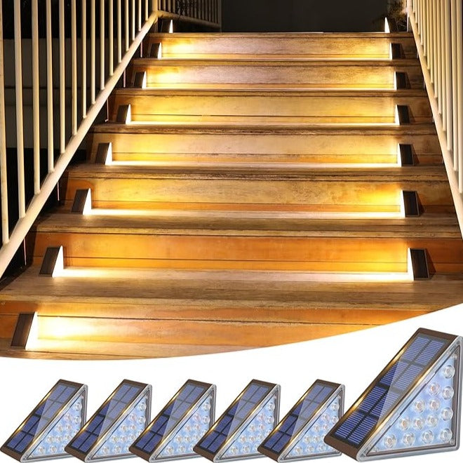 Solar betriebene Treppenlichter