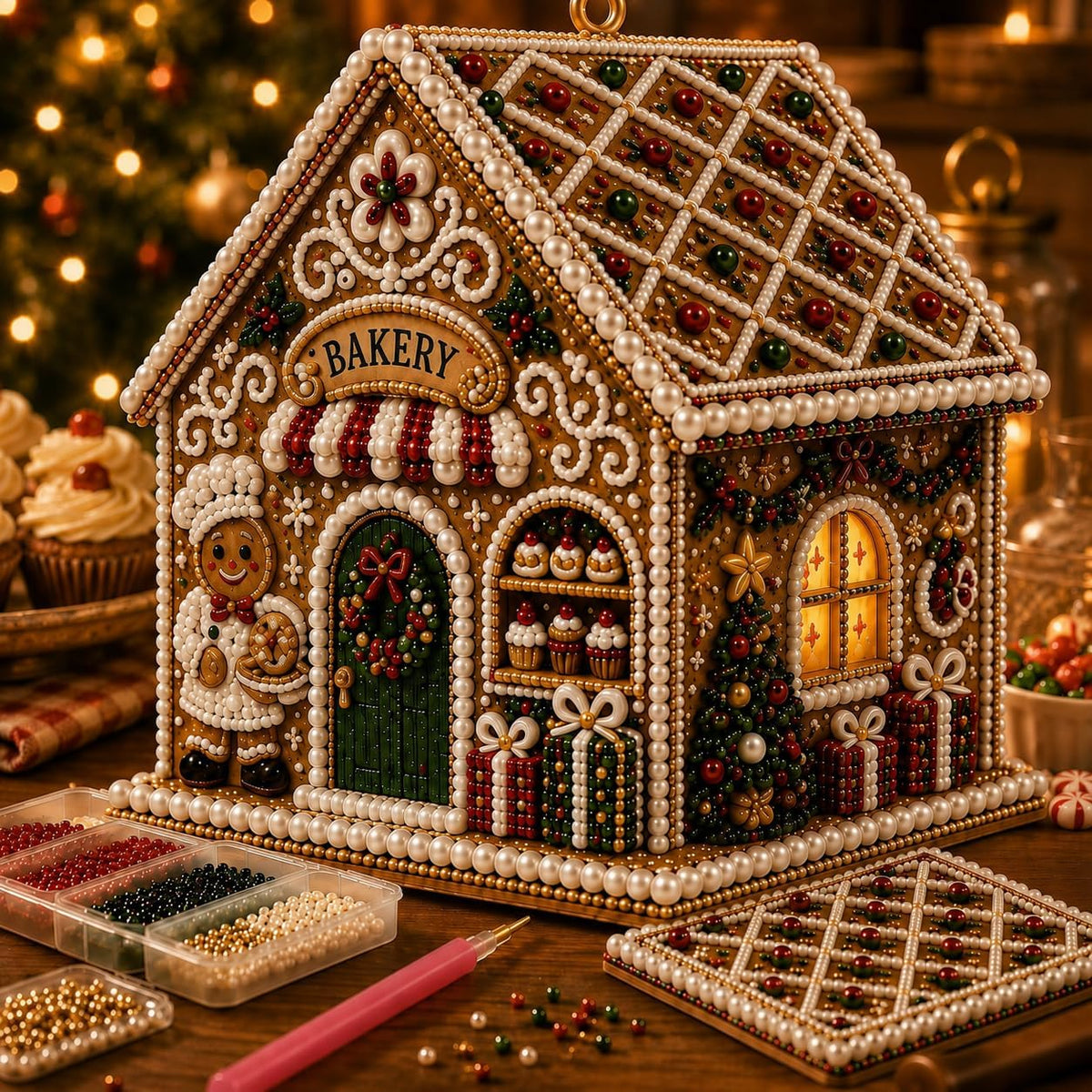DIY Pearl Art Weihnachts-Kollektion
