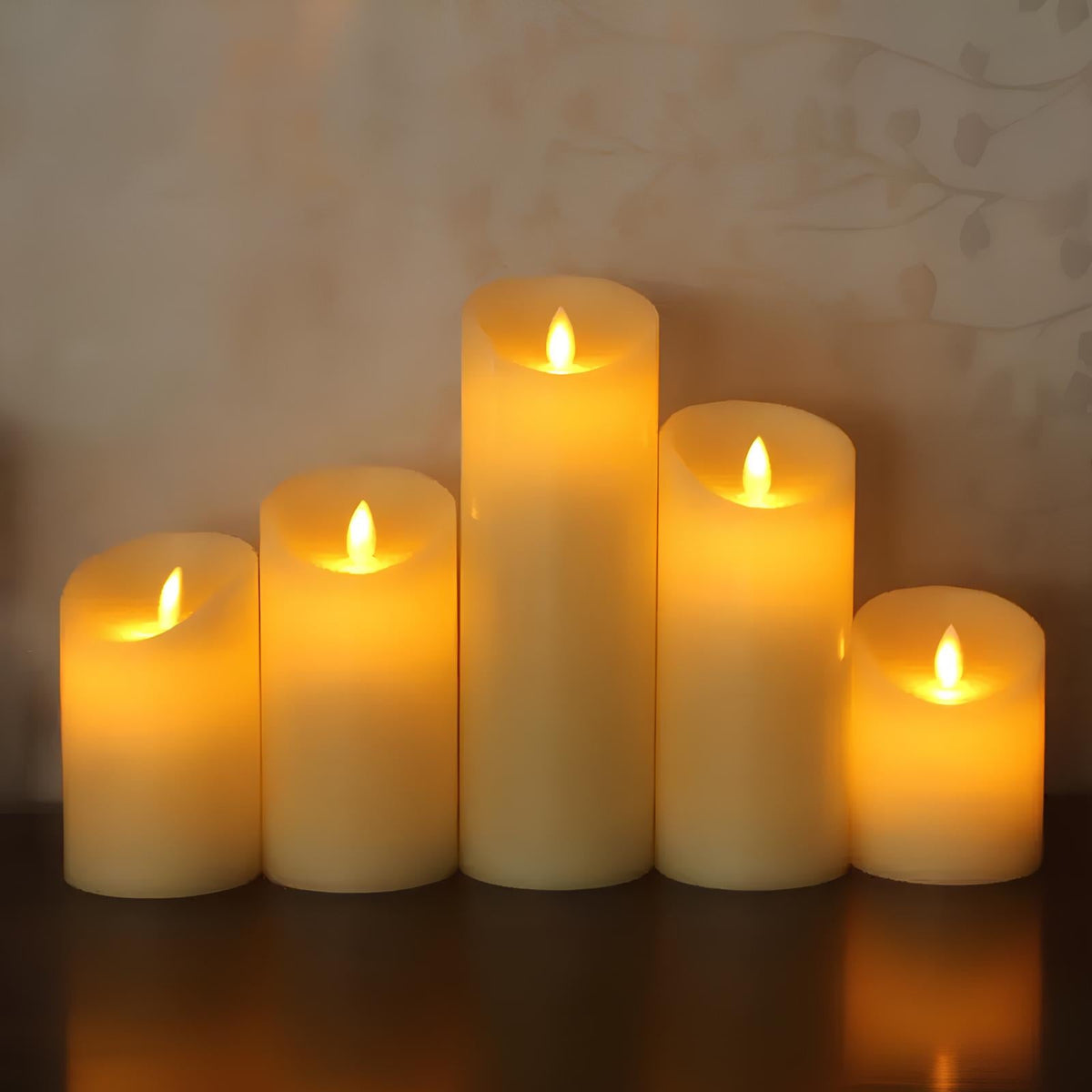 Flammenlose Block-Kerzen