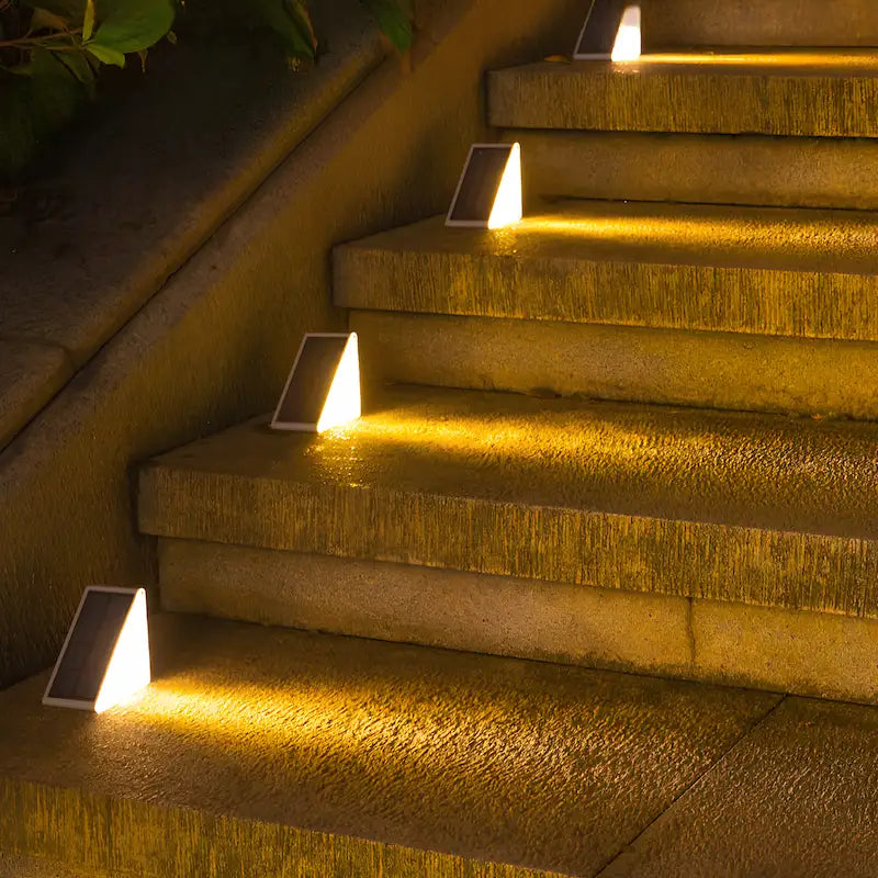 Solar betriebene Treppenlichter