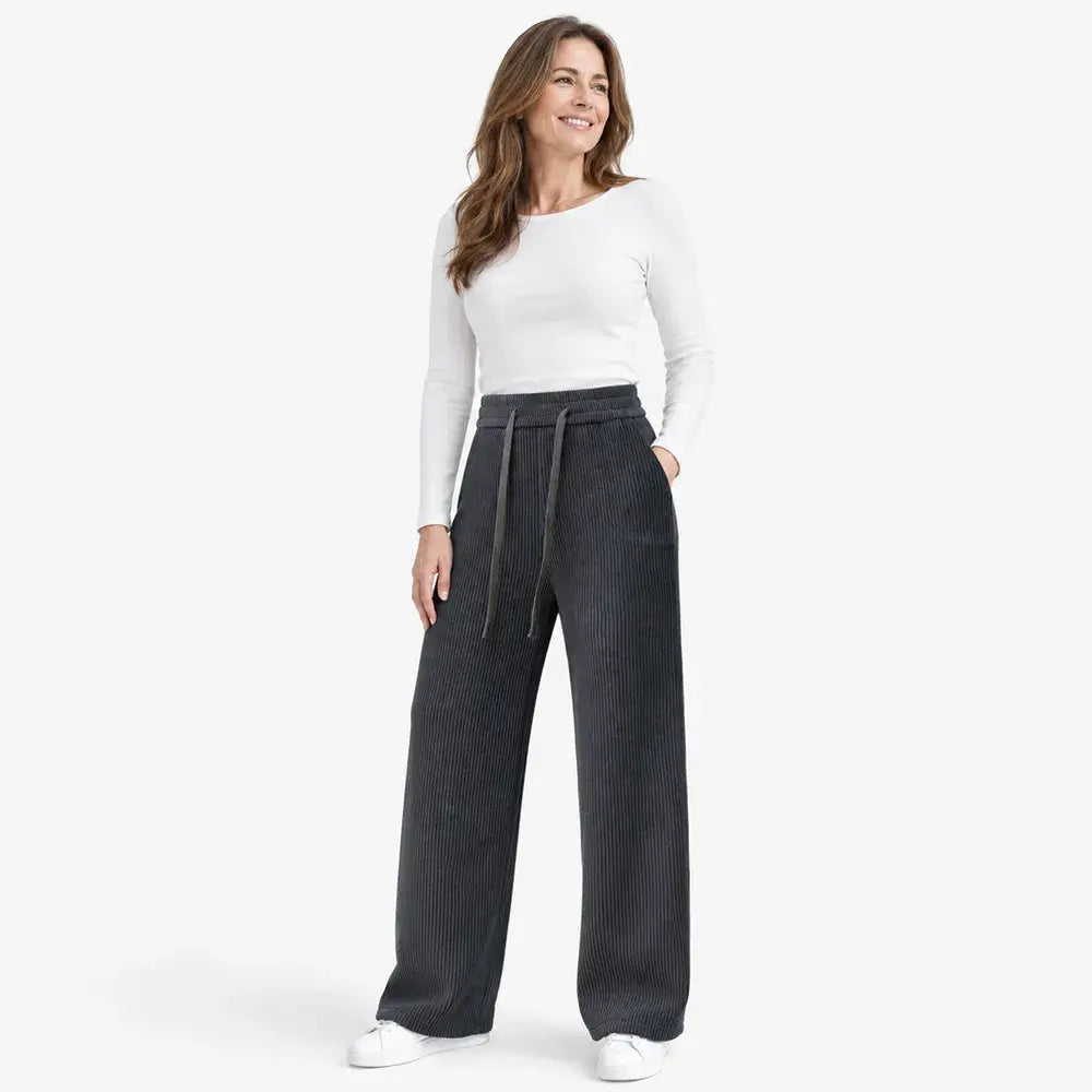 Neue weite elastische Hose für Damen