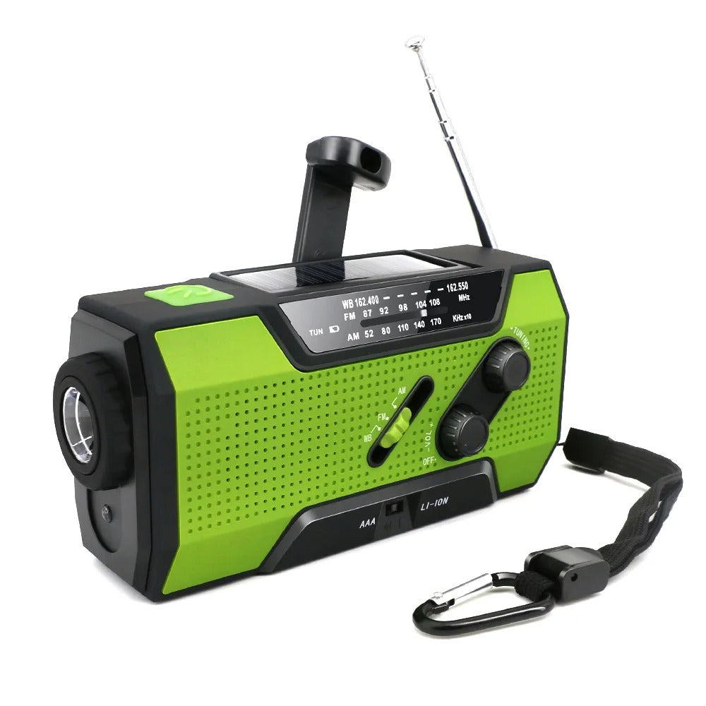 All-In-One Notfallradio mit 4000mAh Akku