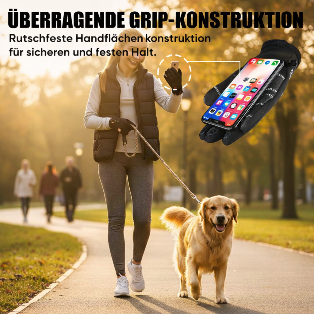 Beheizte Handschuhe | Schnelle Wärme | Wasserdicht & Winddicht