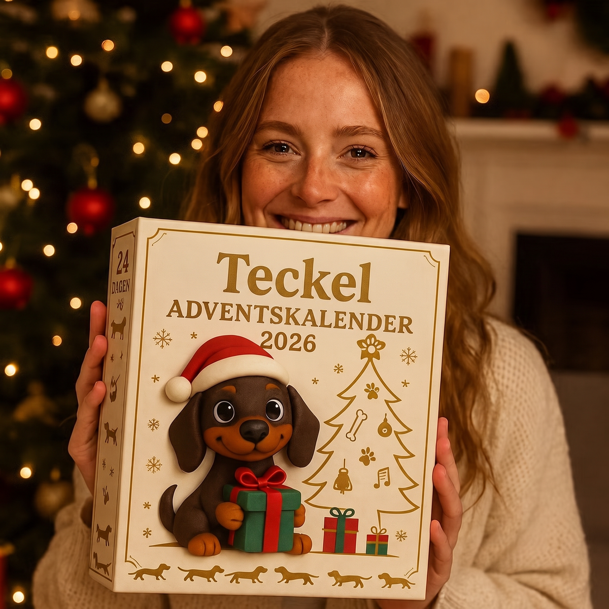 Dackel Adventskalender