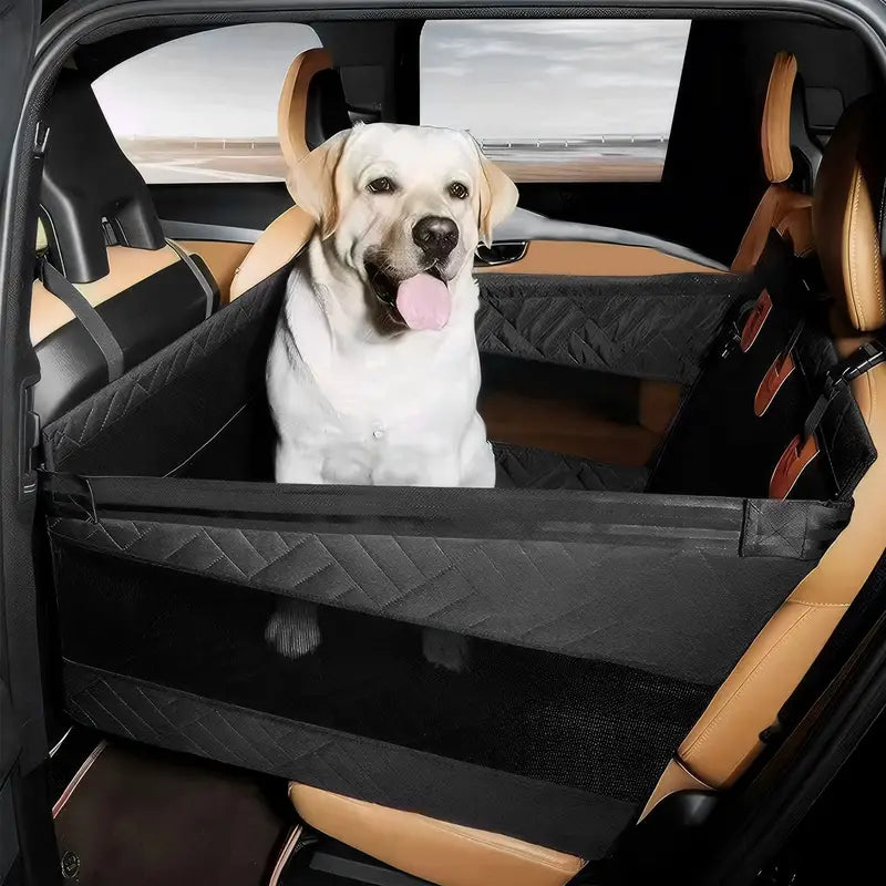 Hunde-Autositzbezug mit hartem Boden