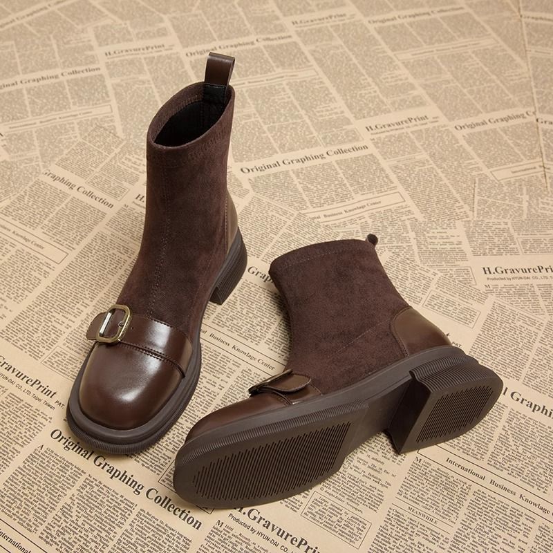 Wildleder Komfort Stiefel