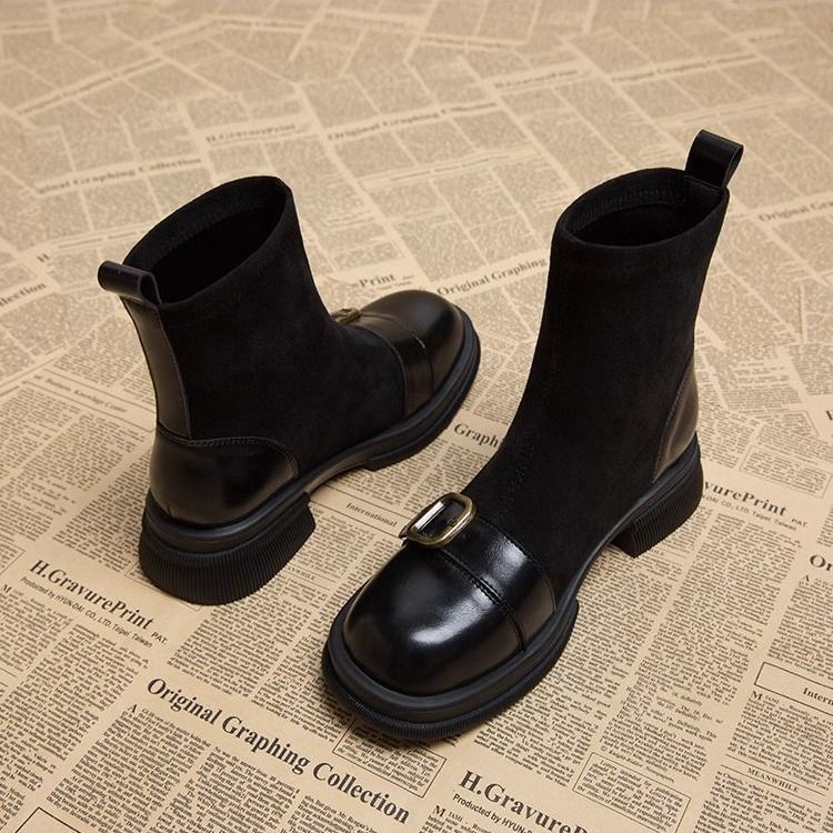 Wildleder Komfort Stiefel
