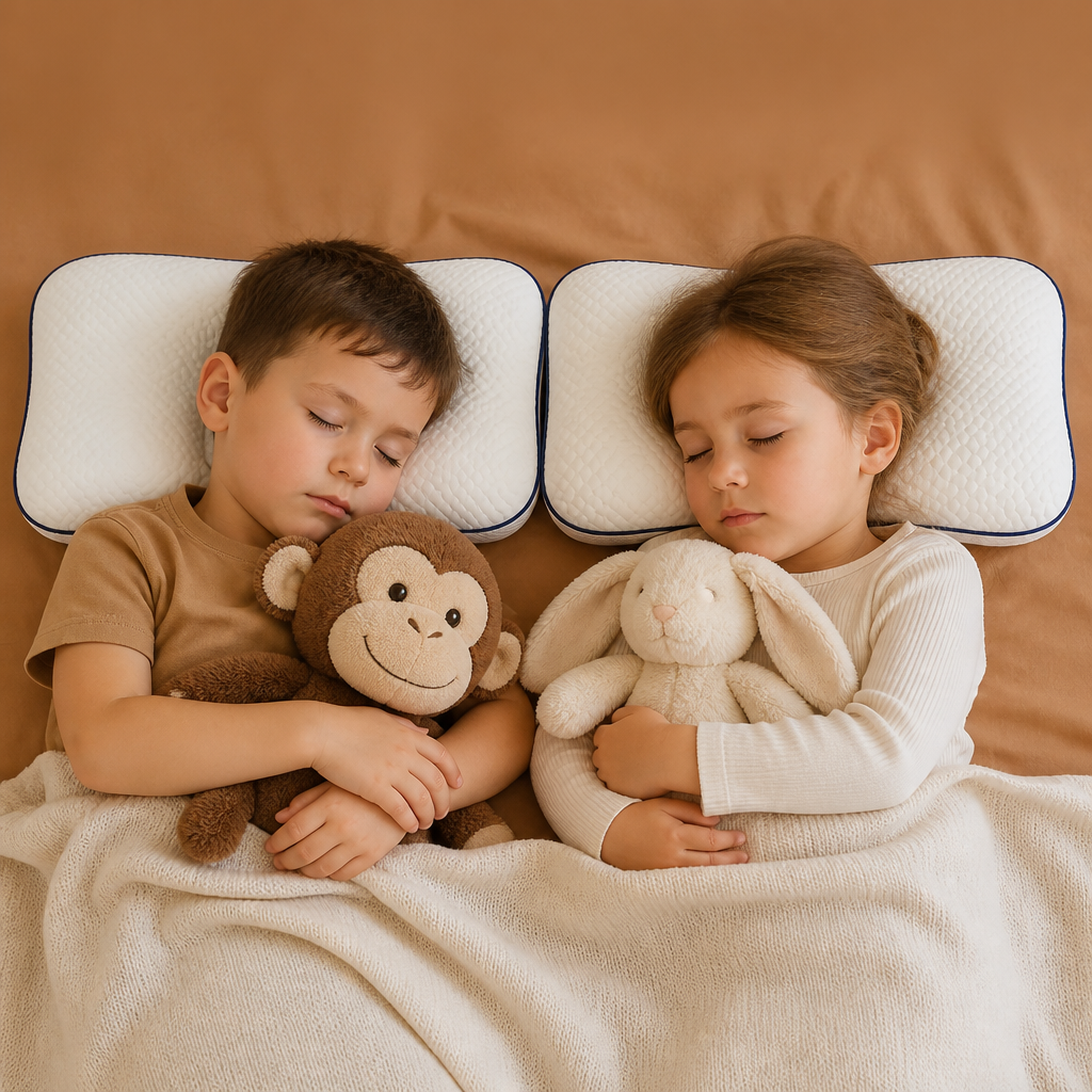 Ergonomisches Nackenstützkissen aus Memory-Schaum für Kinder