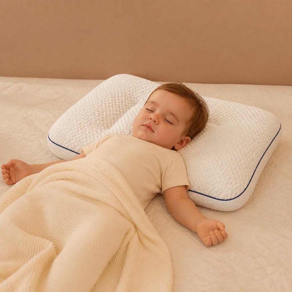 Ergonomisches Nackenstützkissen aus Memory-Schaum für Kinder
