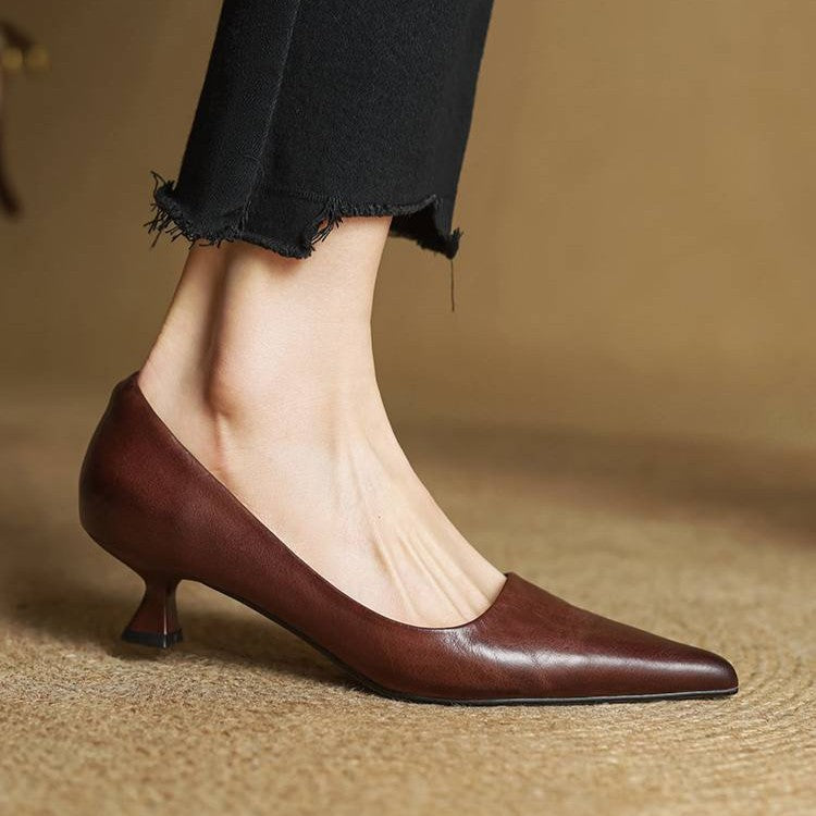 Serane Leder-Heels