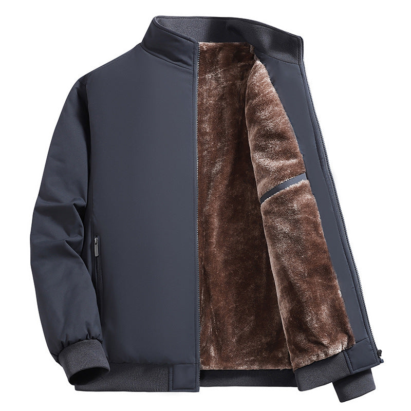 Herren Fleece-gefütterte Softshell-Jacke