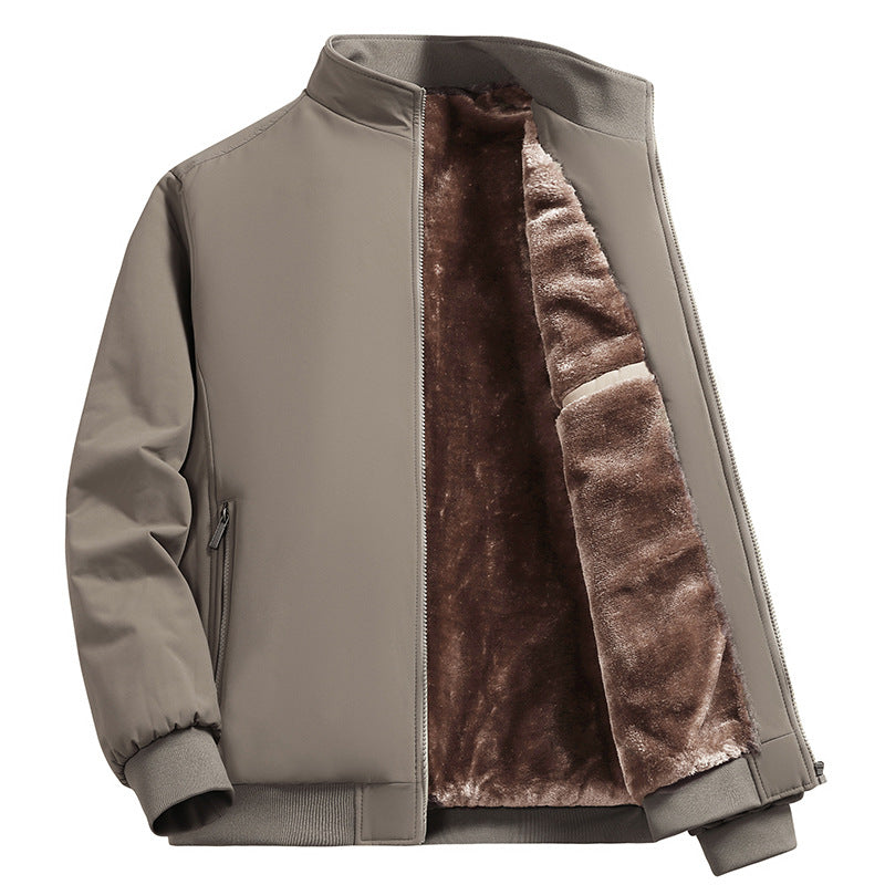 Herren Fleece-gefütterte Softshell-Jacke