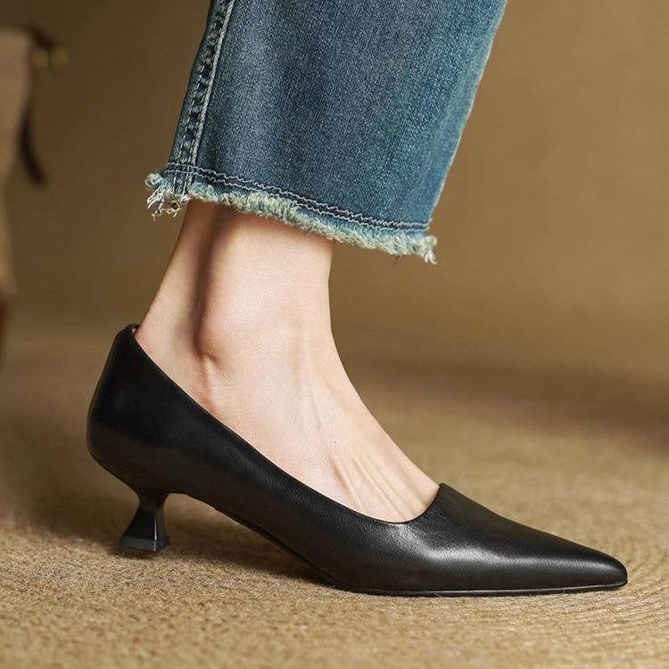 Serane Leder-Heels