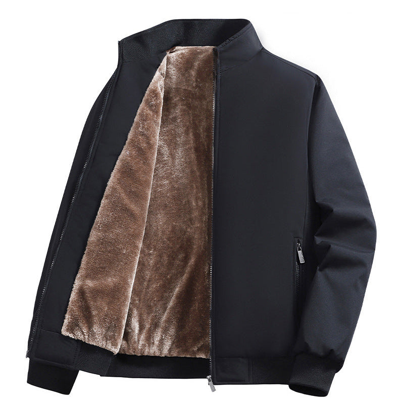 Herren Fleece-gefütterte Softshell-Jacke