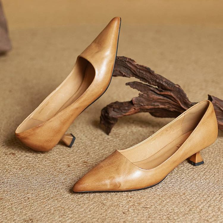 Serane Leder-Heels