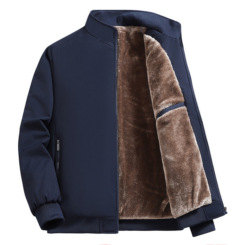 Herren Fleece-gefütterte Softshell-Jacke